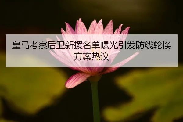 皇马考察后卫新援名单曝光引发防线轮换方案热议
